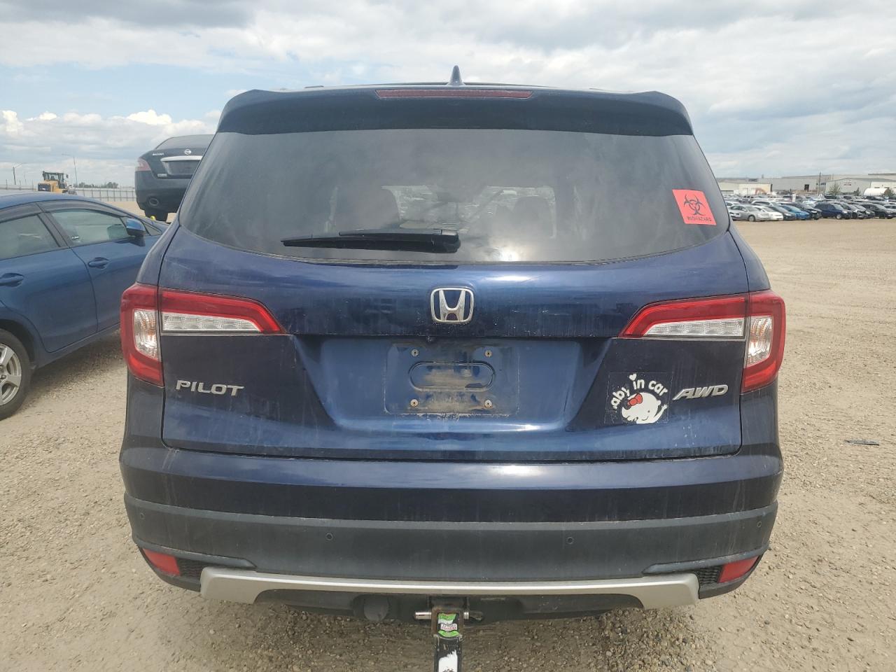 2021 Honda Pilot Black VIN: 5FNYF6H77MB507166 Lot: 64832455