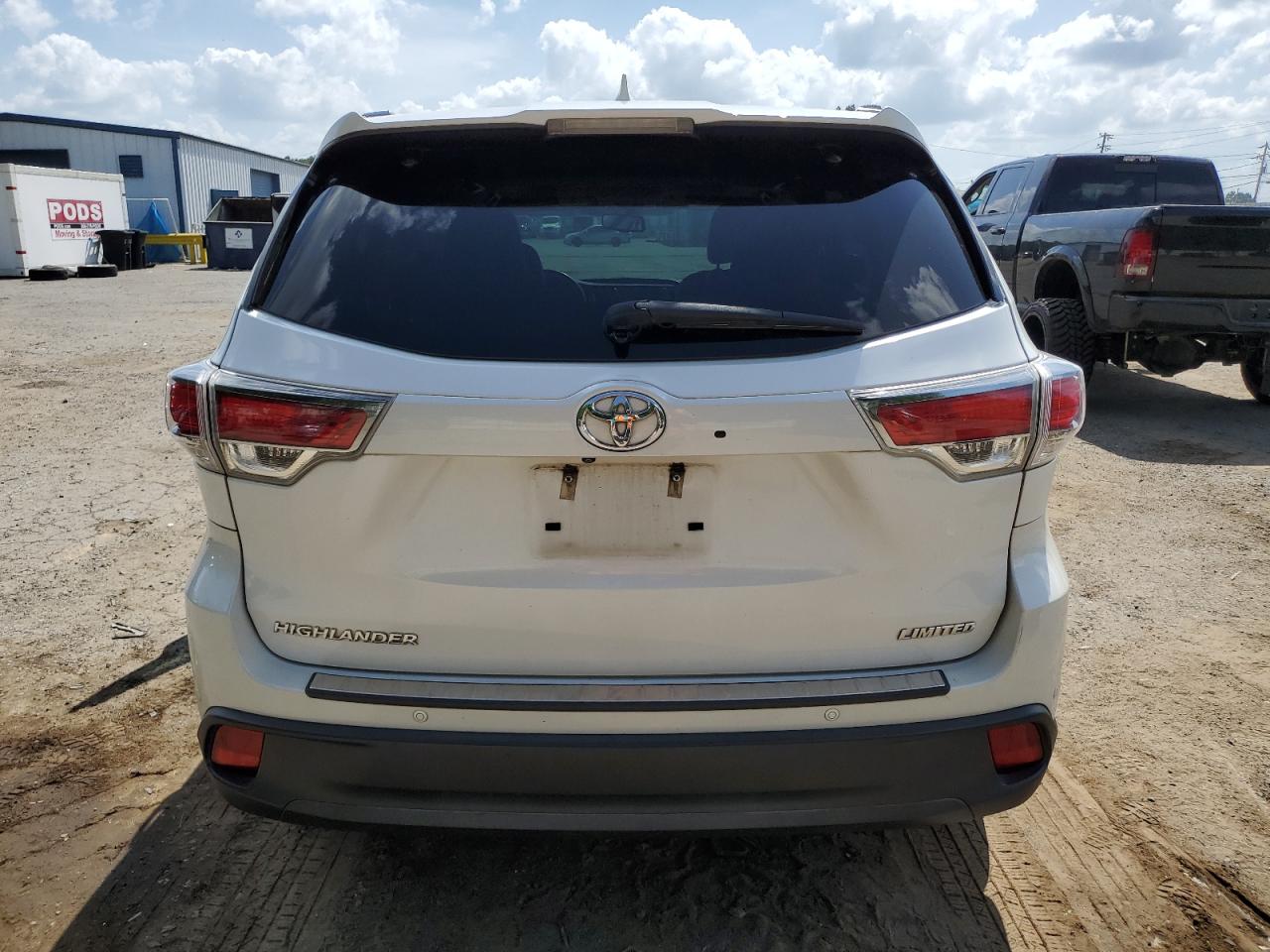 2016 Toyota Highlander Limited VIN: 5TDYKRFH7GS164707 Lot: 65351245