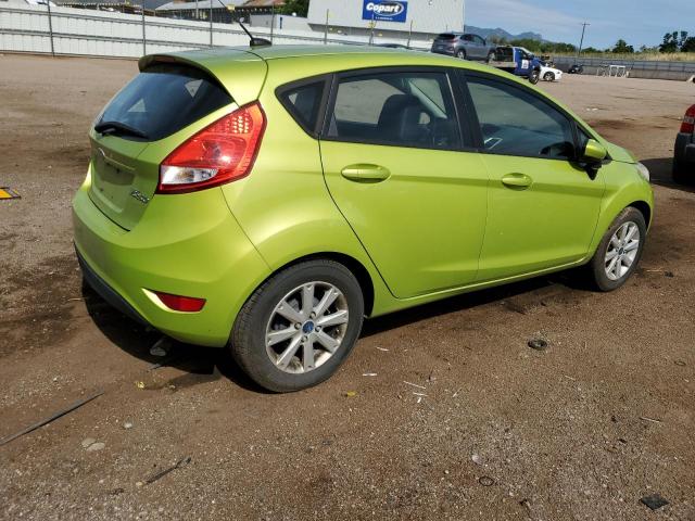  FORD FIESTA 2012 Zielony
