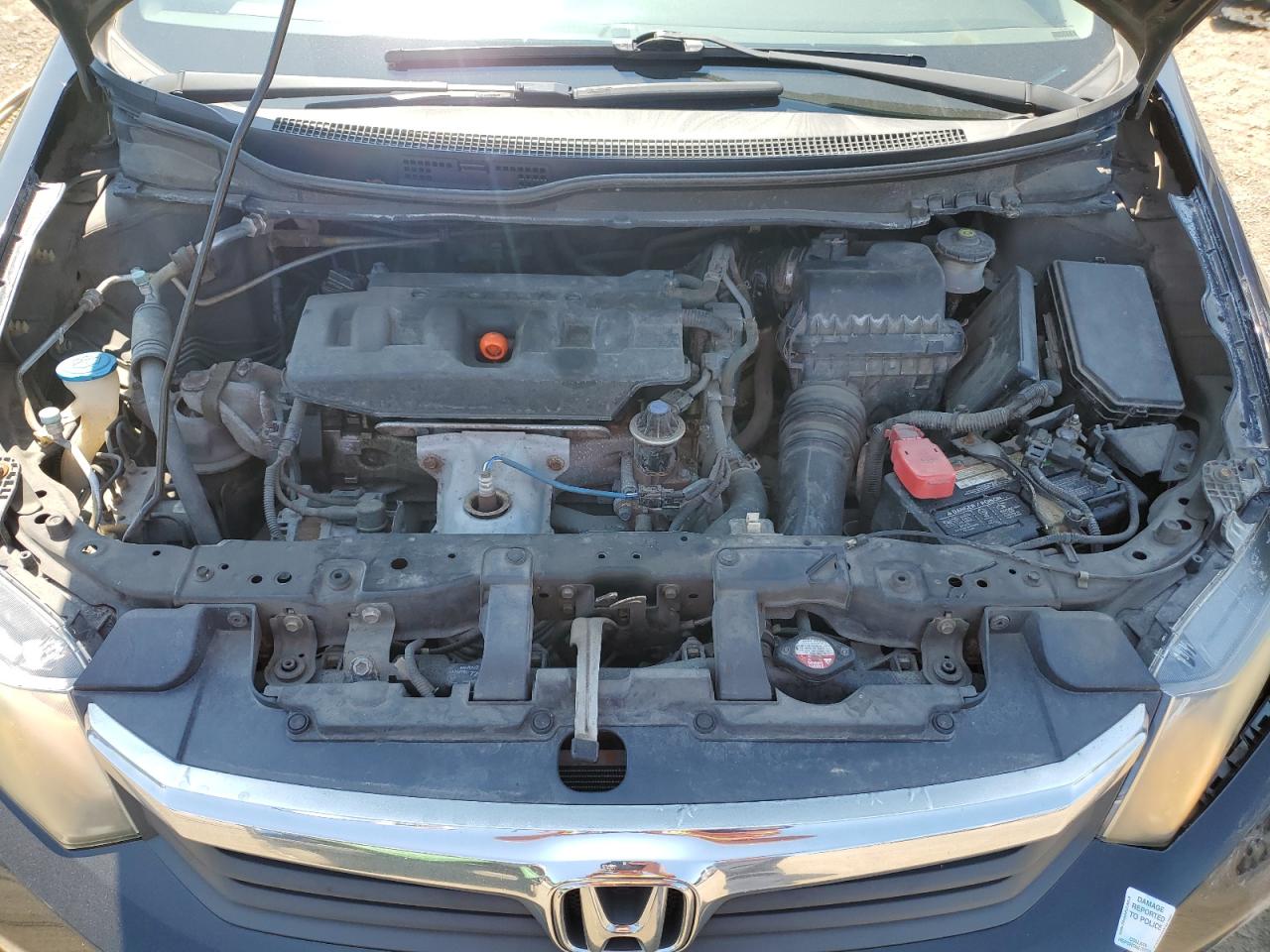 2012 Honda Civic Lx VIN: 2HGFB2F45CH044216 Lot: 63901215