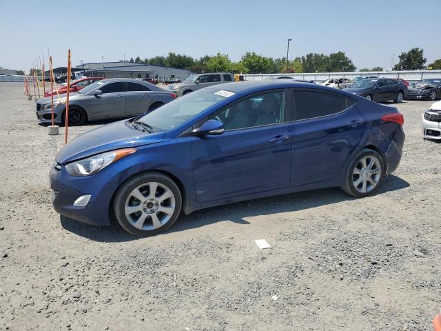  HYUNDAI ELANTRA 2013 Granatowy