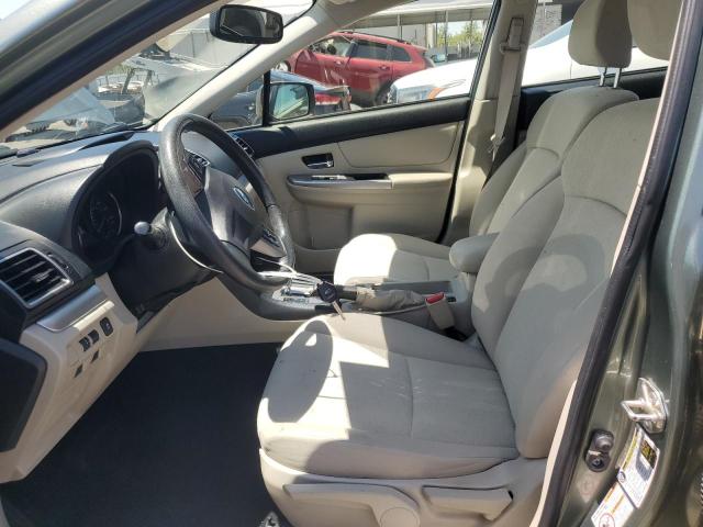  SUBARU IMPREZA 2015 Green