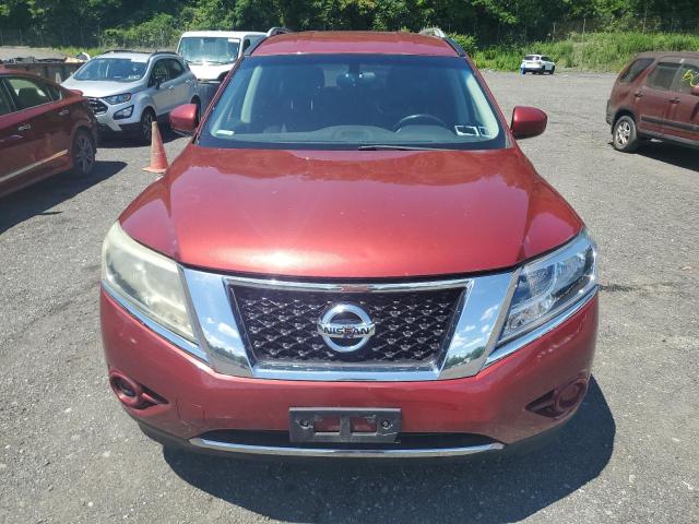  NISSAN PATHFINDER 2014 Czerwony