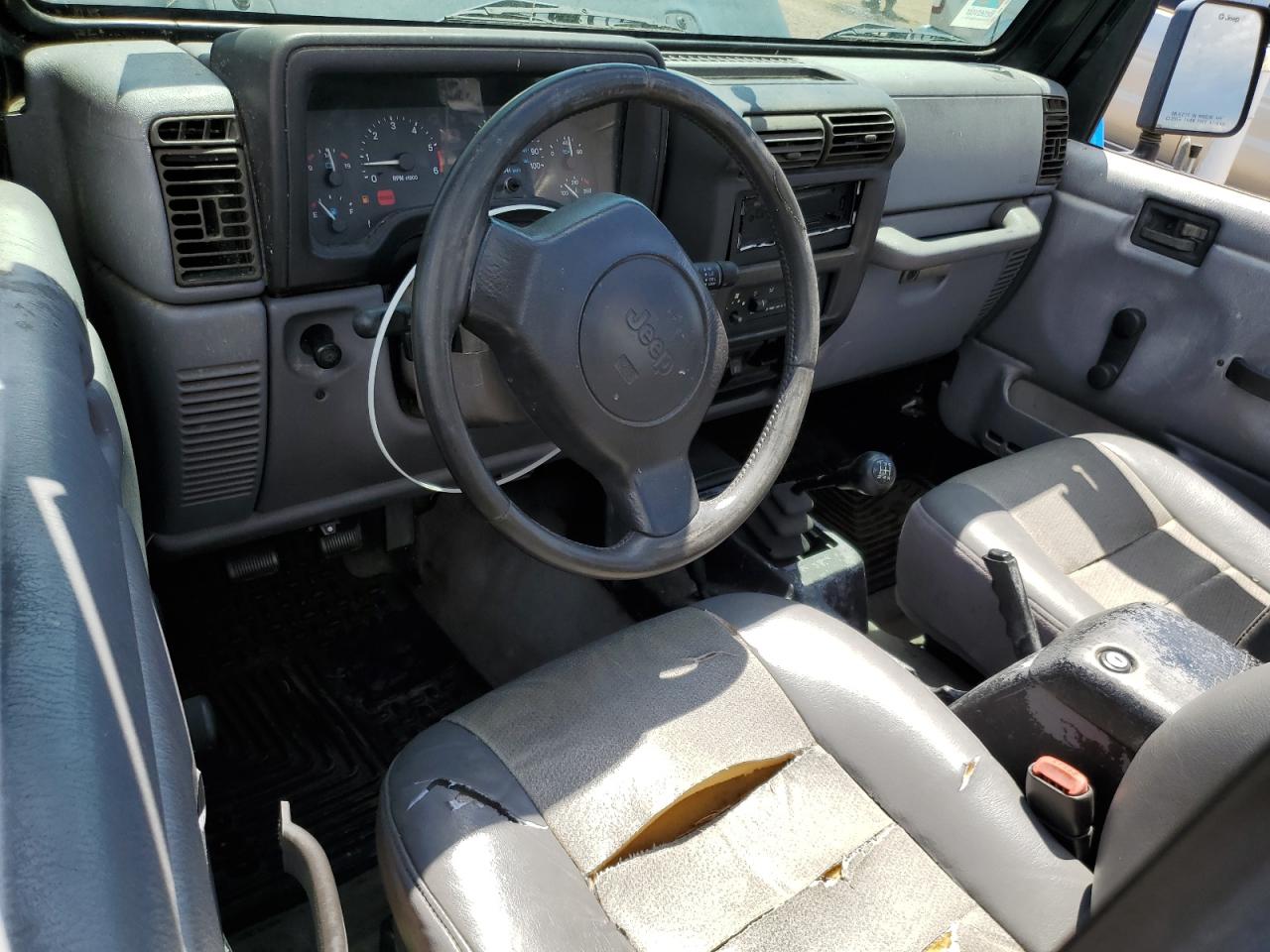 1998 Jeep Wrangler / Tj Sport VIN: 1J4FY19SXWP712927 Lot: 64915525
