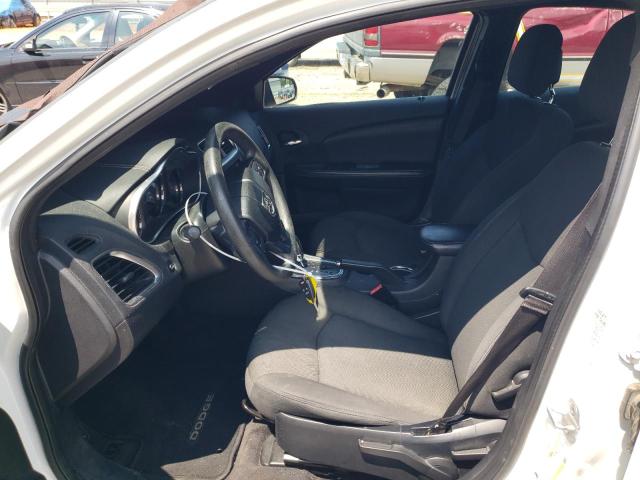 Sedans DODGE AVENGER 2012 White