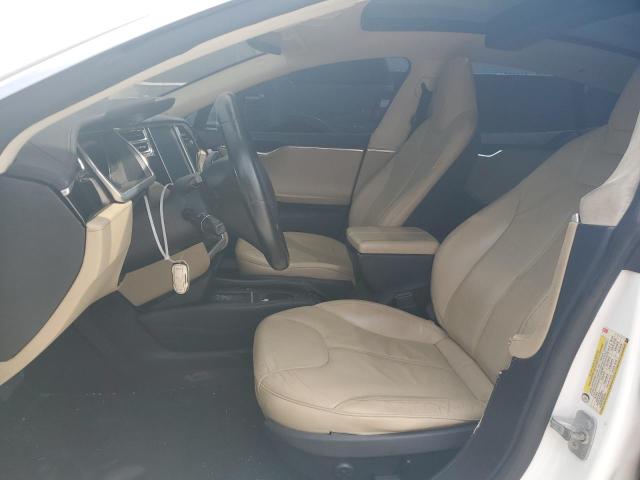Hatchbacks TESLA MODEL S 2013 Biały