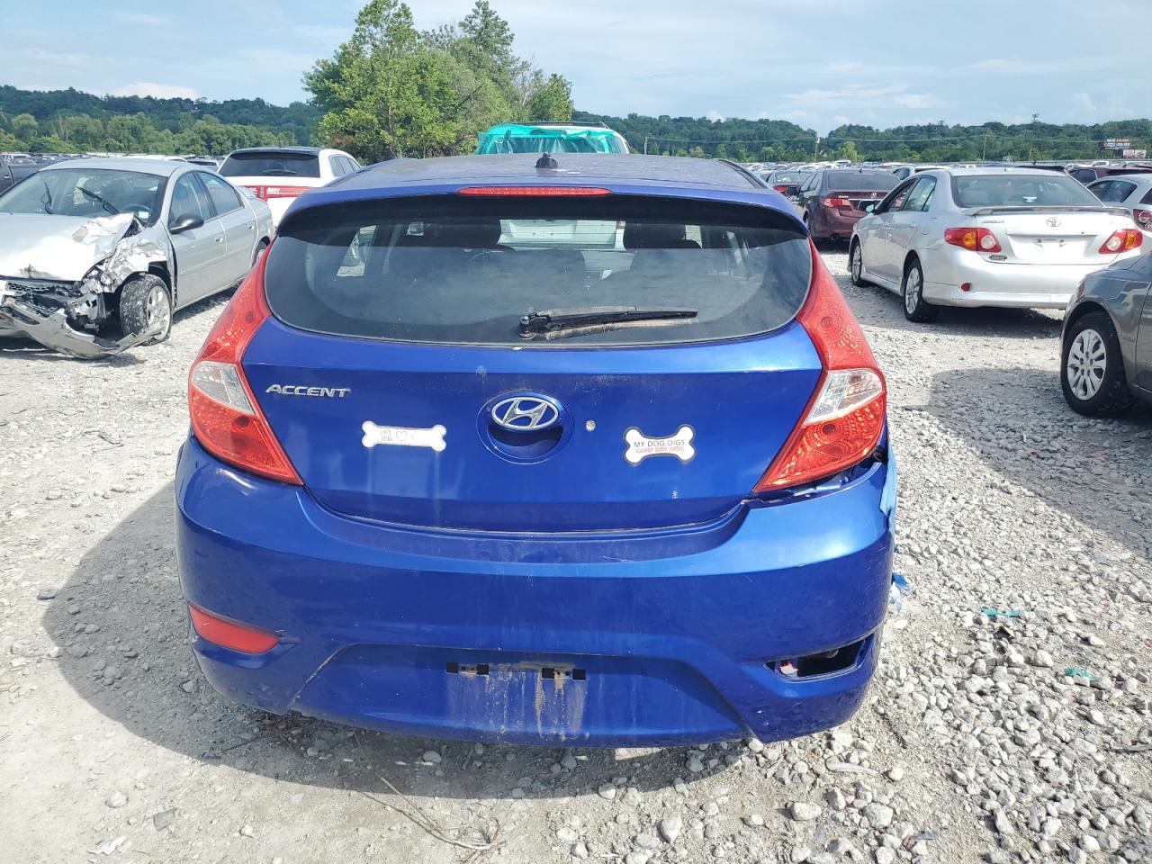2013 Hyundai Accent Gls VIN: KMHCU5AE0DU106774 Lot: 65089135