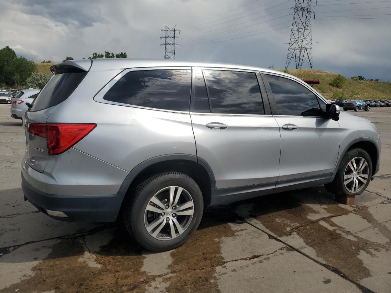 2017 Honda Pilot Exl grey null gas 5FNYF6H55HB086679 photo #4