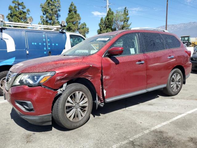 NISSAN PATHFINDER 2018 Czerwony