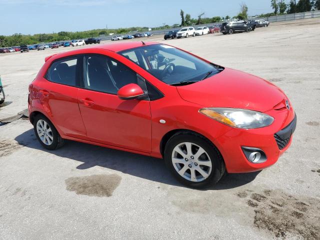 Hatchbacks MAZDA 2 2012 Czerwony