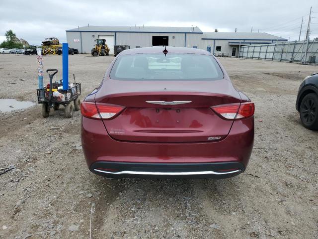  CHRYSLER 200 2016 Burgundy