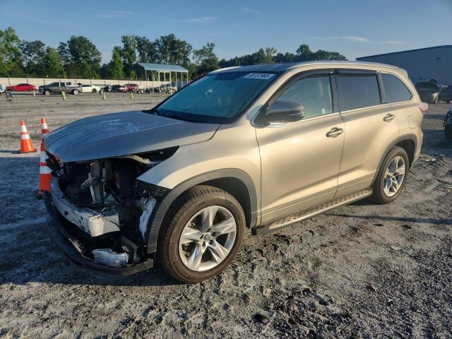  TOYOTA HIGHLANDER 2016 Серебристый
