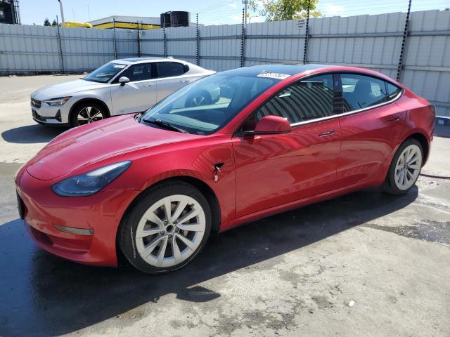  TESLA MODEL 3 2022 Red