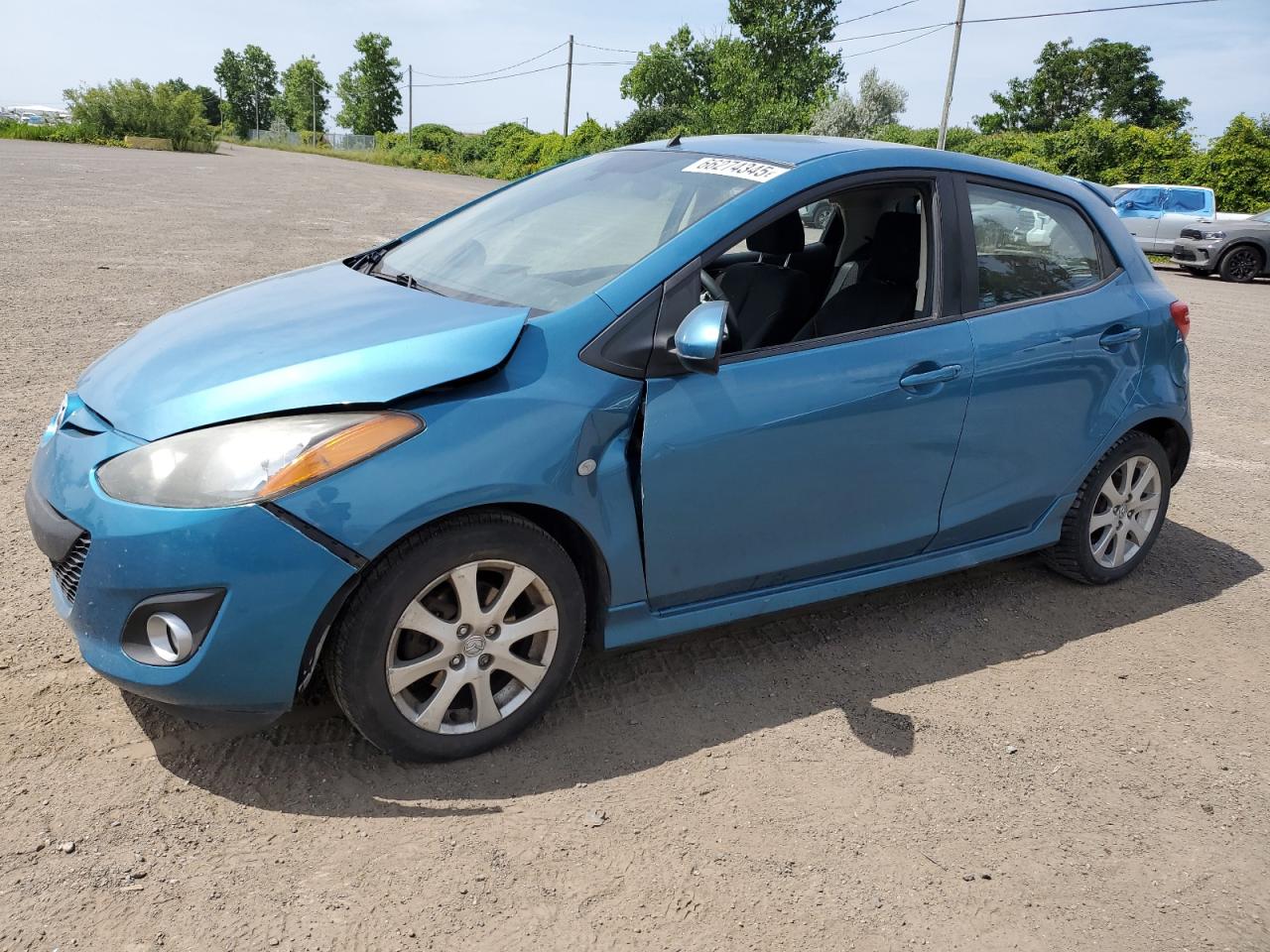 jm1de1ly5c0143444 JM1DE1LY5C0143444 2012 Mazda Mazda2