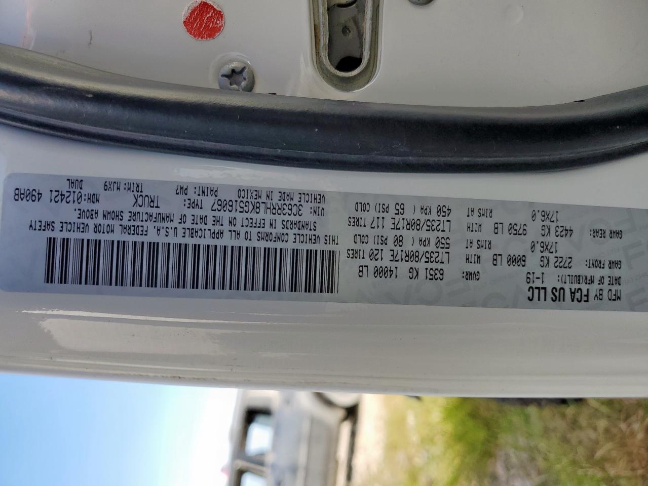 3c63rrhl8kg516067 3C63RRHL8KG516067 2019 Ram 3500 Big Horn