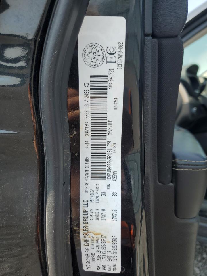 2014 Jeep Cherokee Sport VIN: 1C4PJMAB9EW264101 Lot: 65215455