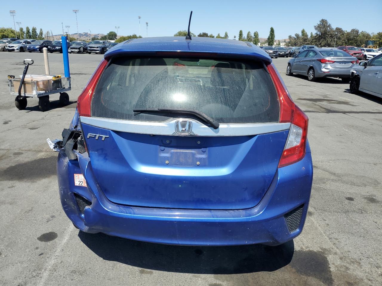 2016 Honda Fit Ex VIN: JHMGK5H72GX043746 Lot: 64066855
