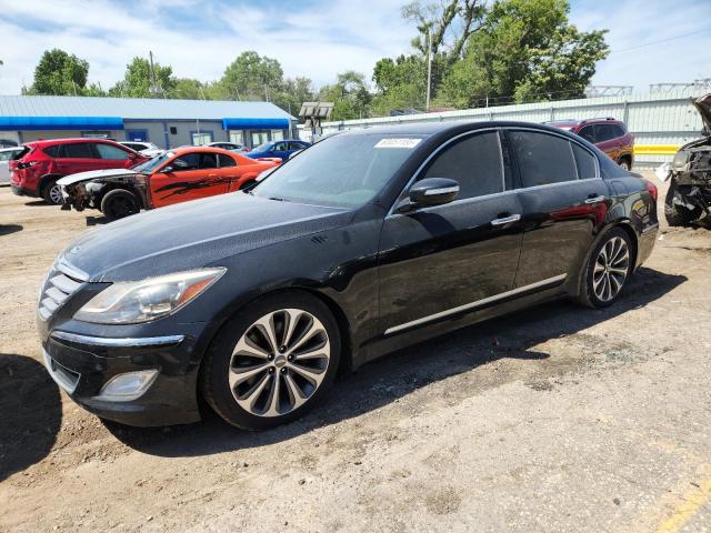 Sedans HYUNDAI GENESIS 2012 Czarny