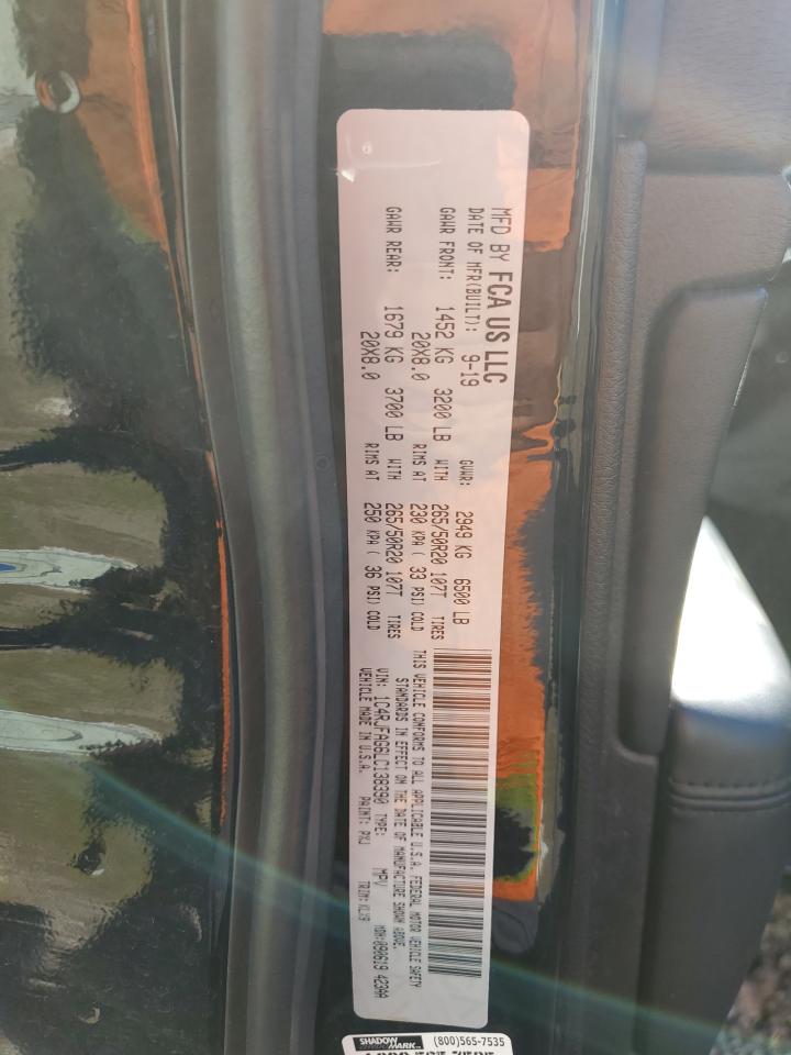 2020 Jeep Grand Cherokee Laredo VIN: 1C4RJFAG6LC138390 Lot: 64737245