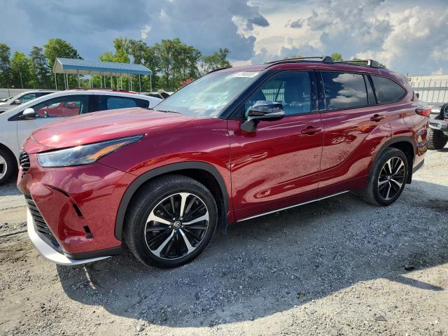  TOYOTA HIGHLANDER 2022 Burgundy