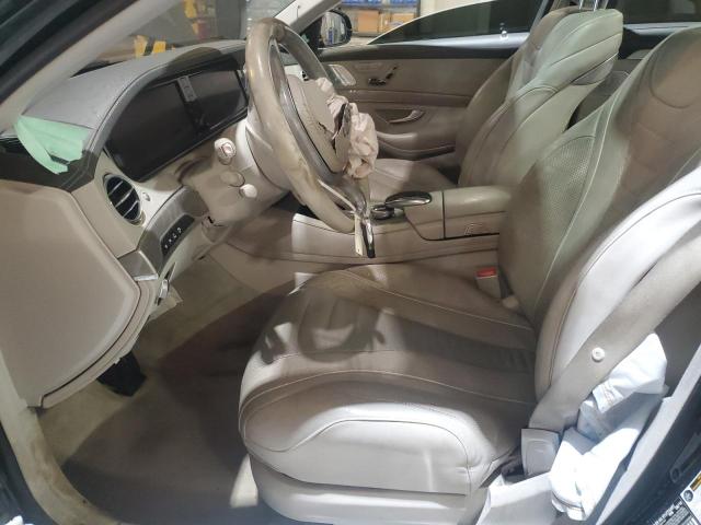 Sedans MERCEDES-BENZ S-CLASS 2016 Czarny