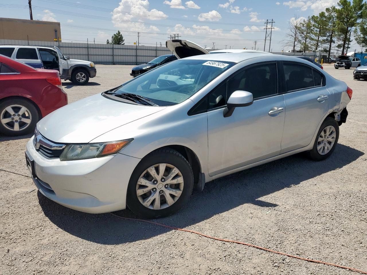 2012 Honda Civic Lx VIN: 2HGFB2F54CH560933 Lot: 64967925