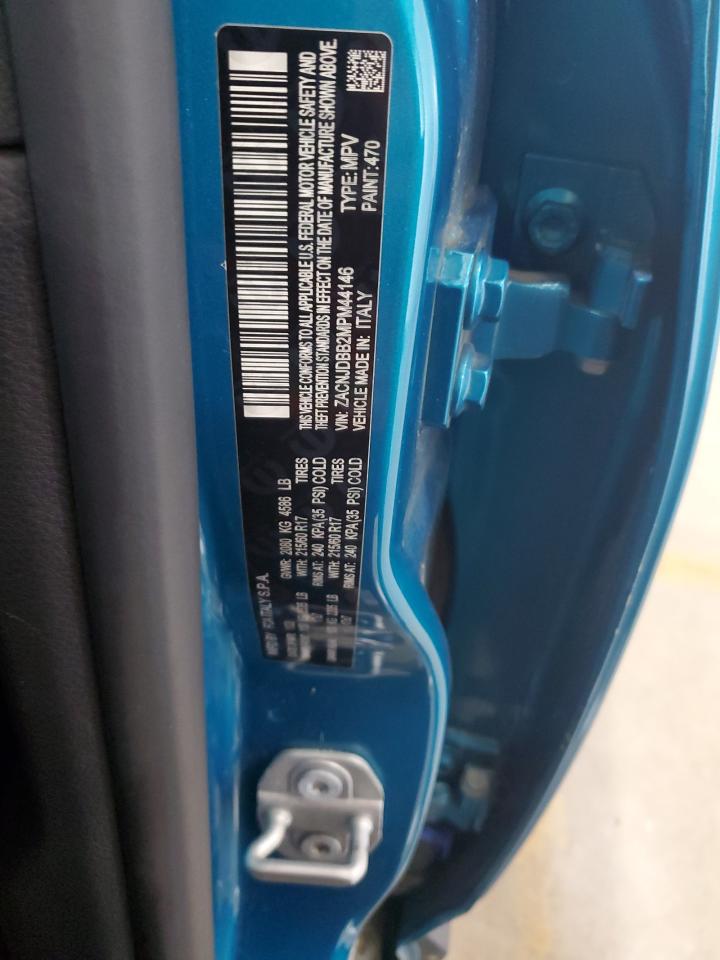 2021 Jeep Renegade Latitude VIN: ZACNJDBB2MPM44146 Lot: 63821595