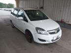 2013 VAUXHALL ZAFIRA EXC for sale at Copart SANDTOFT