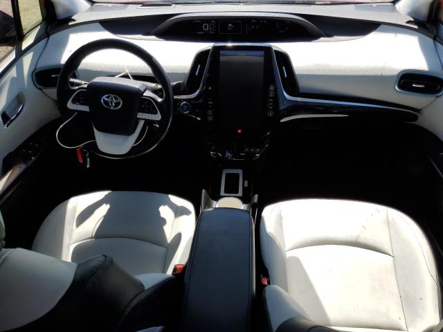 Hatchbacks TOYOTA PRIUS 2017 Czerwony