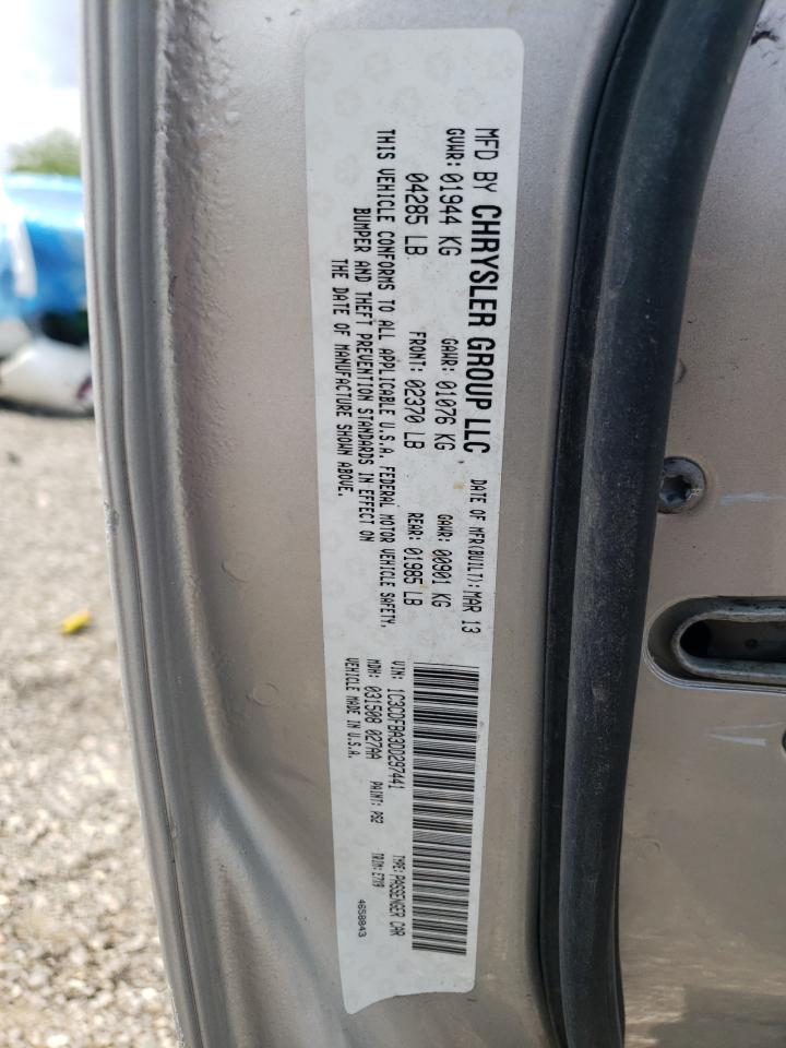 2013 Dodge Dart Sxt VIN: 1C3CDFBA3DD297441 Lot: 64834325