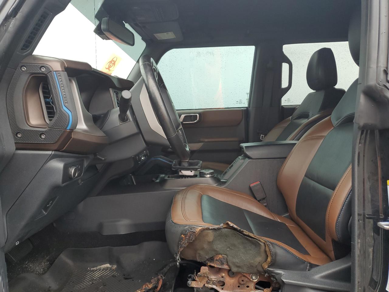 2021 Ford Bronco Base VIN: 1FMDE5BH1MLA92660 Lot: 63406675