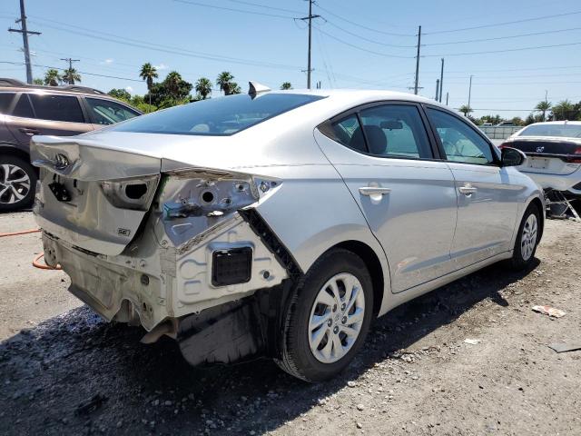  HYUNDAI ELANTRA 2018 Srebrny
