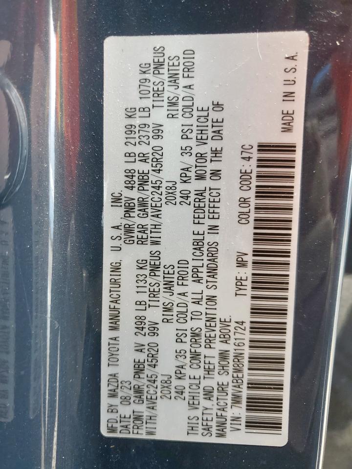 2024 Mazda Cx-50 Premium Plus VIN: 7MMVABEM8RN161724 Lot: 63930315