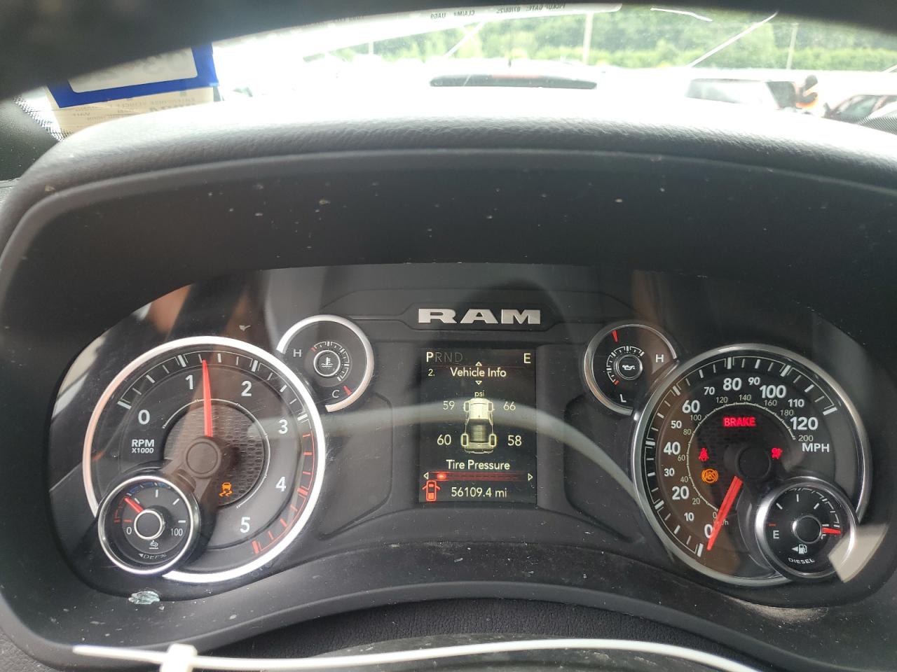 2024 Ram 2500 Big Horn VIN: 3C6UR5DL7RG266379 Lot: 64094195