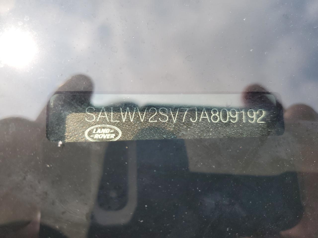 2018 Land Rover Range Rover Sport Hse Dynamic VIN: SALWV2SV7JA809192 Lot: 67114075