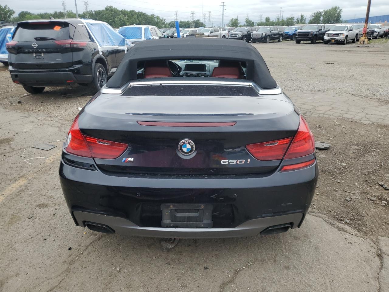 2012 BMW 650 Xi VIN: WBALZ5C57CC619766 Lot: 63023705