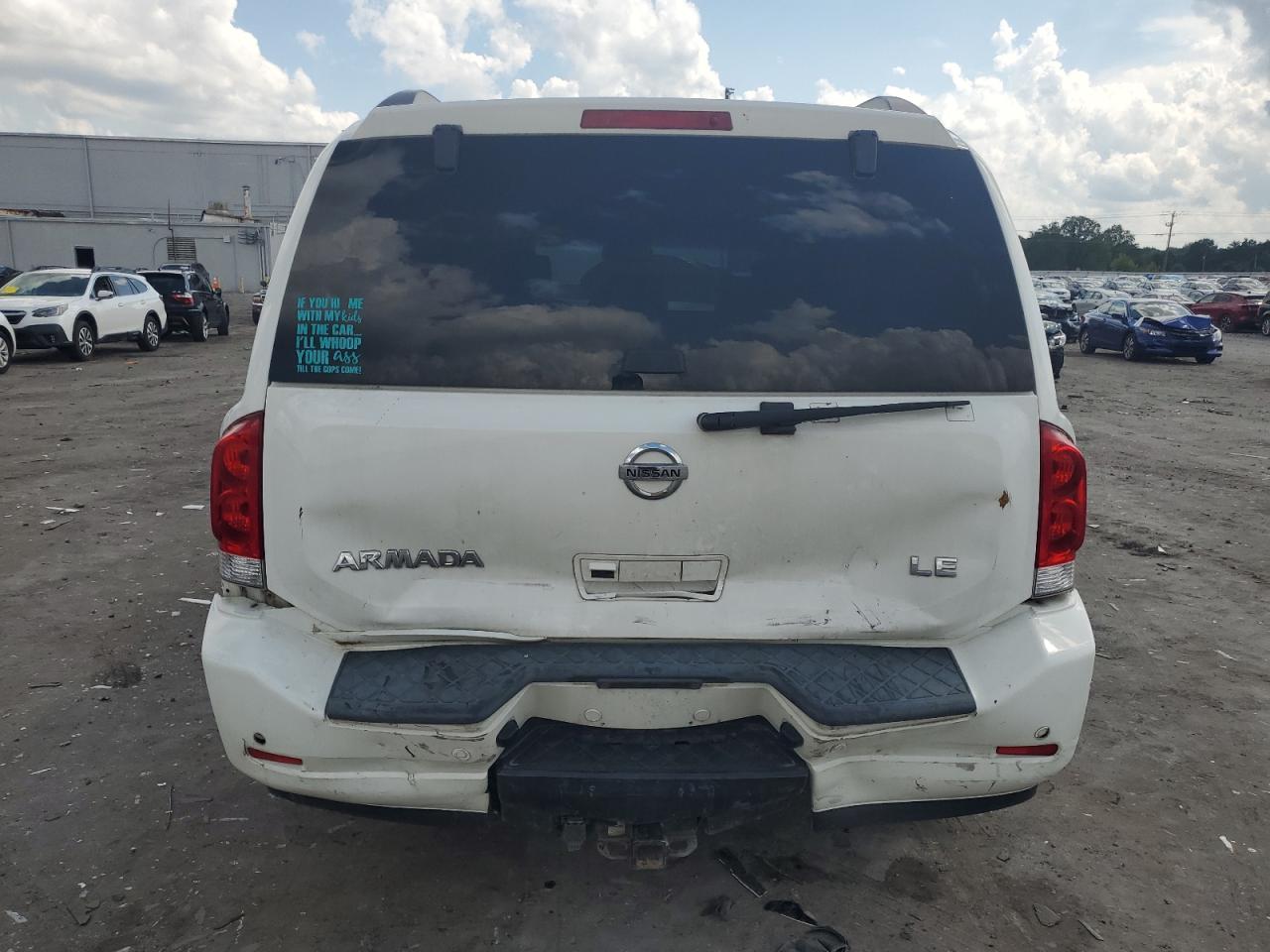 2008 Nissan Armada Se VIN: 5N1AA08D88N632165 Lot: 63860615