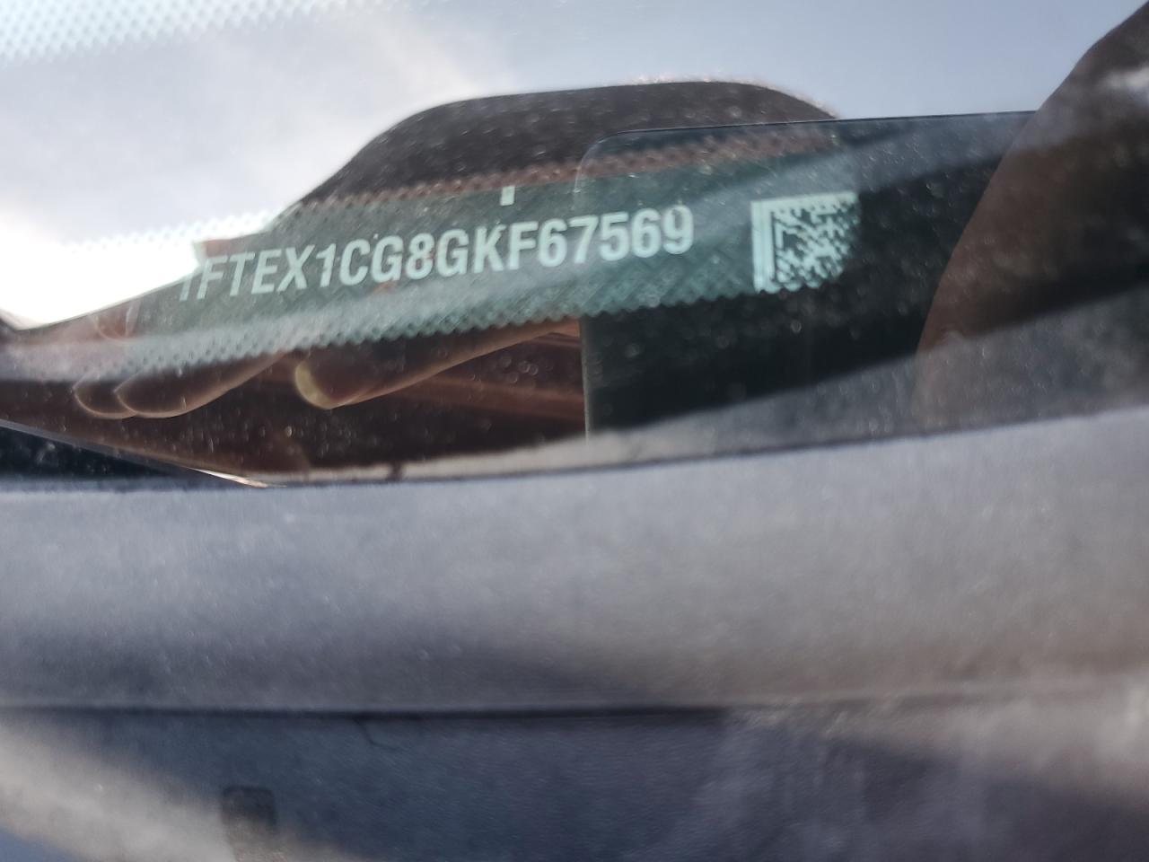 2016 Ford F150 Super Cab VIN: 1FTEX1CG8GKF67569 Lot: 63699525