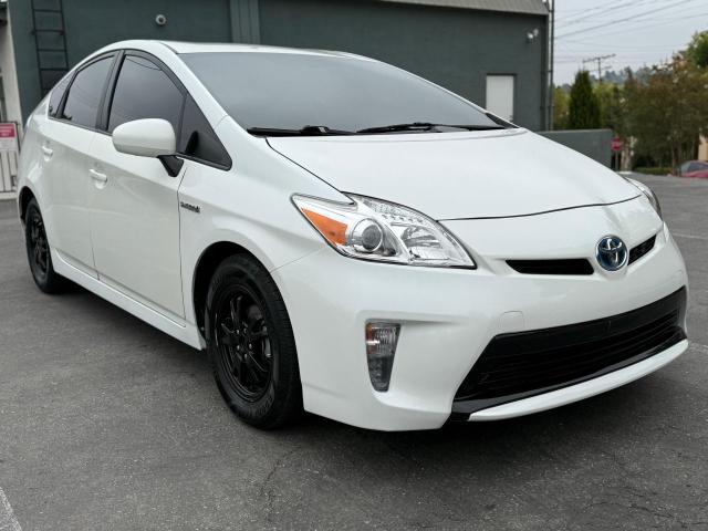 Hatchbacks TOYOTA PRIUS 2015 White