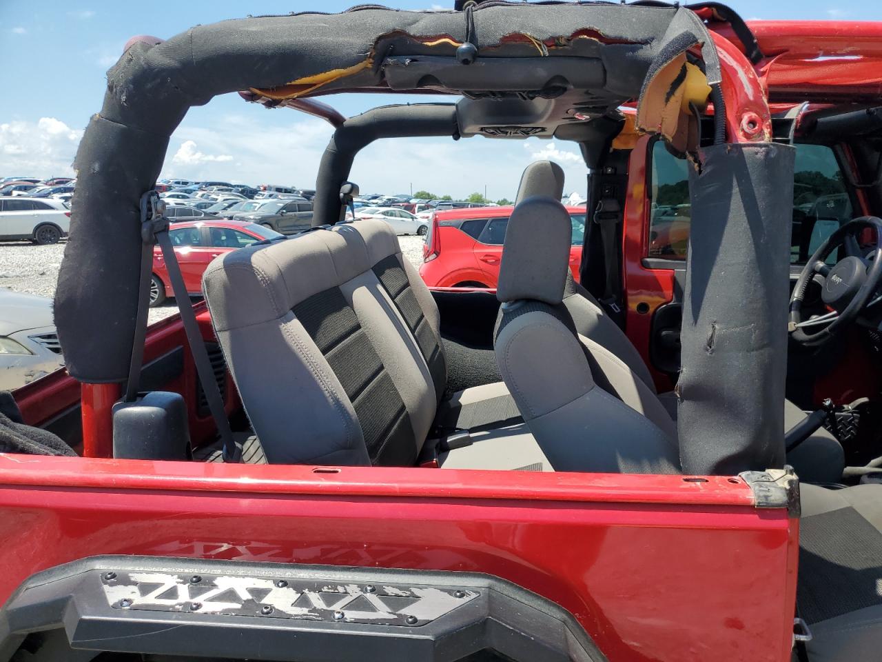 2008 Jeep Wrangler X VIN: 1J4FA24138L555258 Lot: 63432465