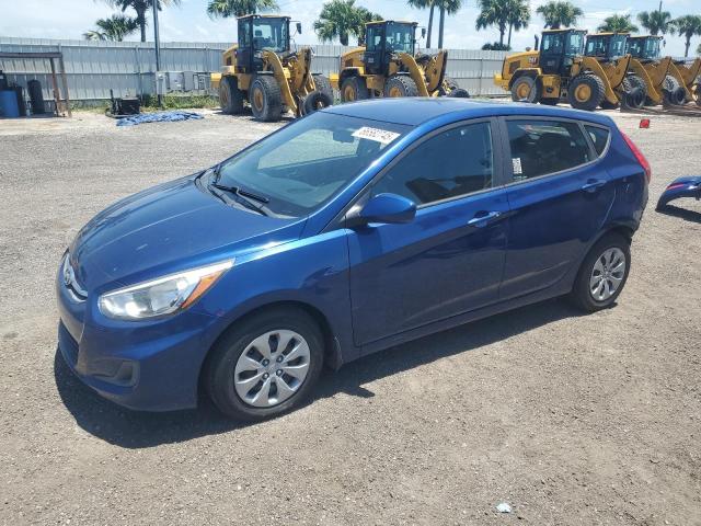 Hatchbacks HYUNDAI ACCENT 2017 Blue