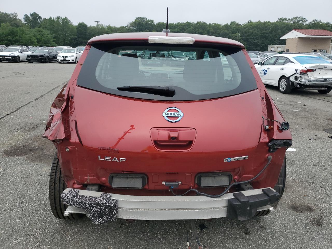 2015 Nissan Leaf S VIN: 1N4AZ0CP5FC318924 Lot: 64298925