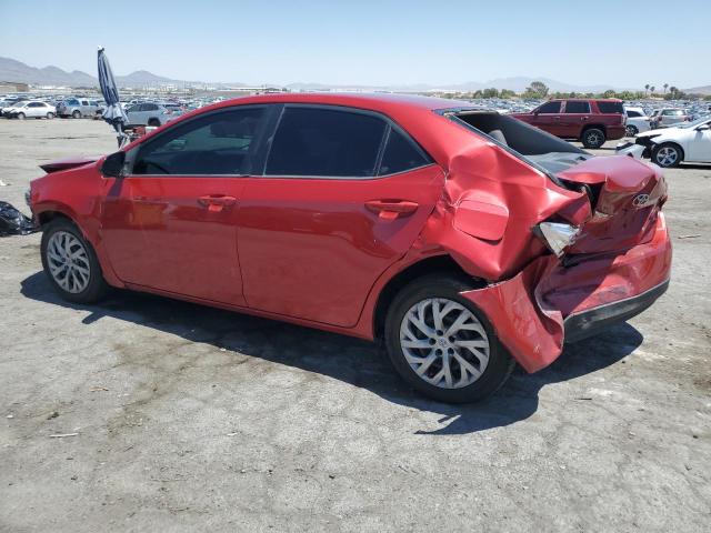  TOYOTA COROLLA 2018 Czerwony