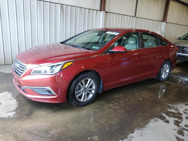  HYUNDAI SONATA 2015 Czerwony
