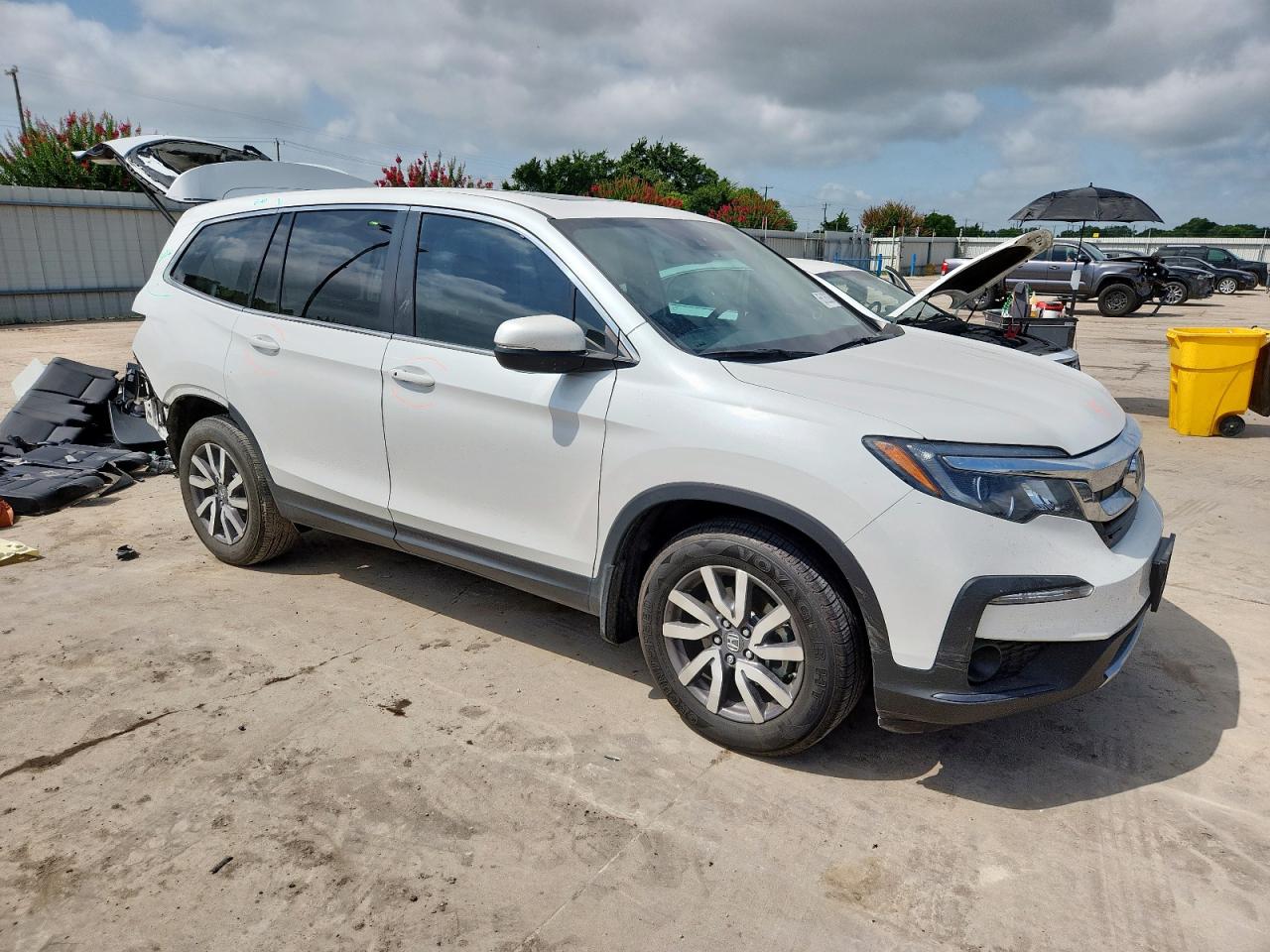 2022 Honda Pilot Exl VIN: 5FNYF5H56NB006120 Lot: 65126205