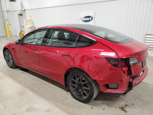  TESLA MODEL 3 2022 Czerwony