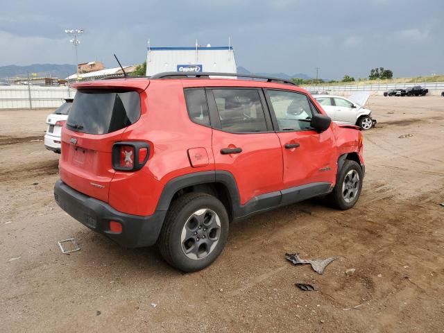 JEEP RENEGADE 2017 Czerwony