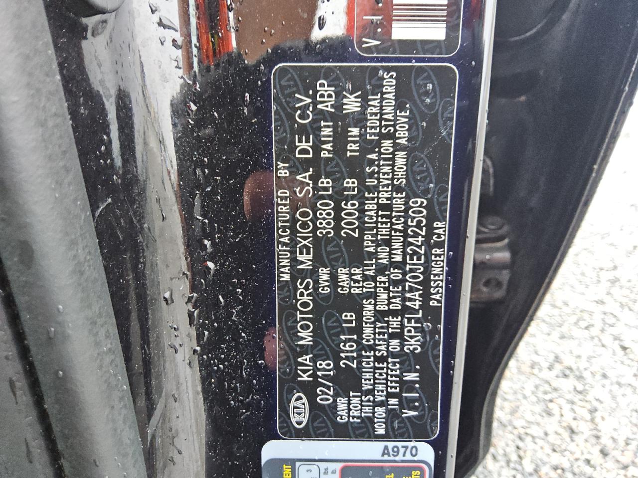 3kpfl4a72he129915 3KPFL4A72HE129915 2017 Kia Forte Lx