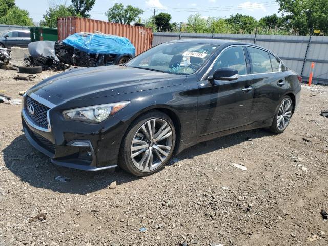  INFINITI Q50 2022 Czarny