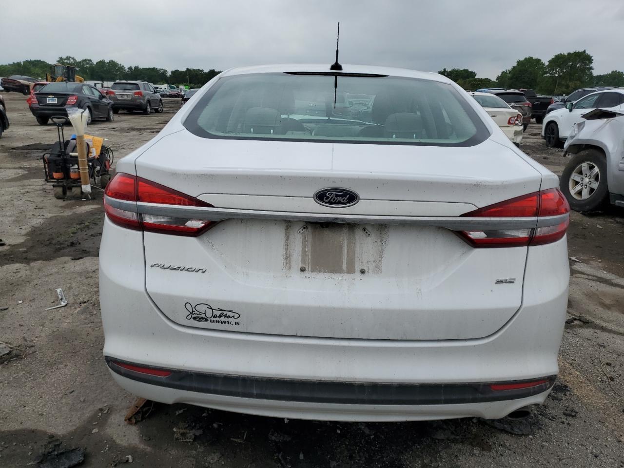 2017 Ford Fusion Se VIN: 3FA6P0H7XHR149055 Lot: 65228025